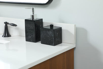 Elegant Furniture & Lighting - Boise 42 inch Single bathroom vanity in teak with backsplash - VF41042MTK-BS veiw 6