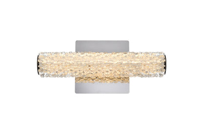 Elegant Furniture & Lighting - Bowen 12 inch Adjustable LED Wall Sconce in Chrome - 3800W12C veiw 1