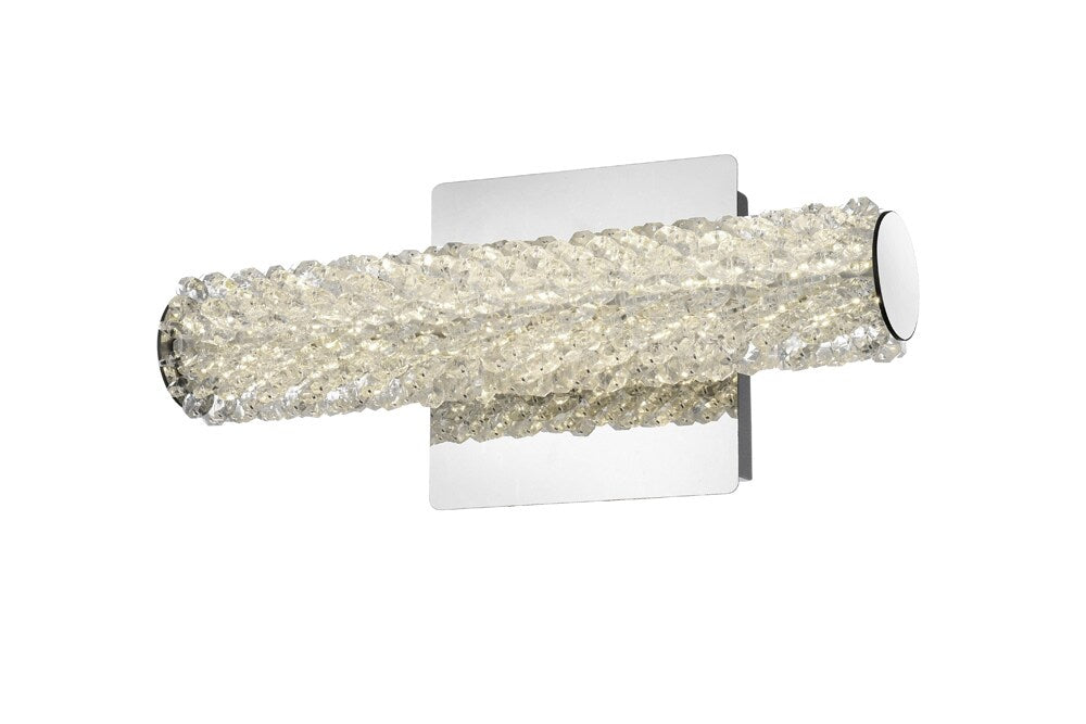 Elegant Furniture & Lighting - Bowen 12 inch Adjustable LED Wall Sconce in Chrome - 3800W12C veiw 4