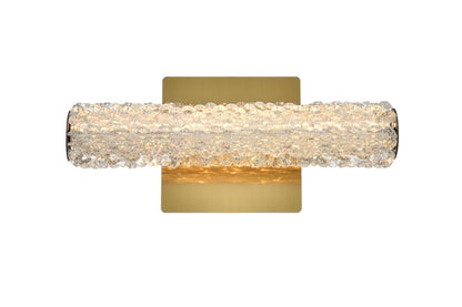 Elegant Furniture & Lighting - Bowen 12 inch Adjustable LED Wall Sconce in Satin Gold - 3800W12SG veiw 1