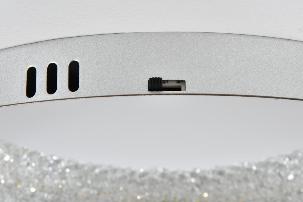 Elegant Furniture & Lighting - Bowen 18 inch Adjustable LED Flush Mount in Chrome - 3800F18C veiw 7