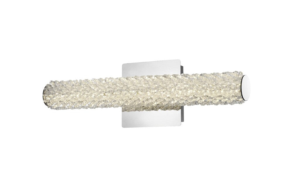 Elegant Furniture & Lighting - Bowen 18 inch Adjustable LED Wall Sconce in Chrome - 3800W18C veiw 4