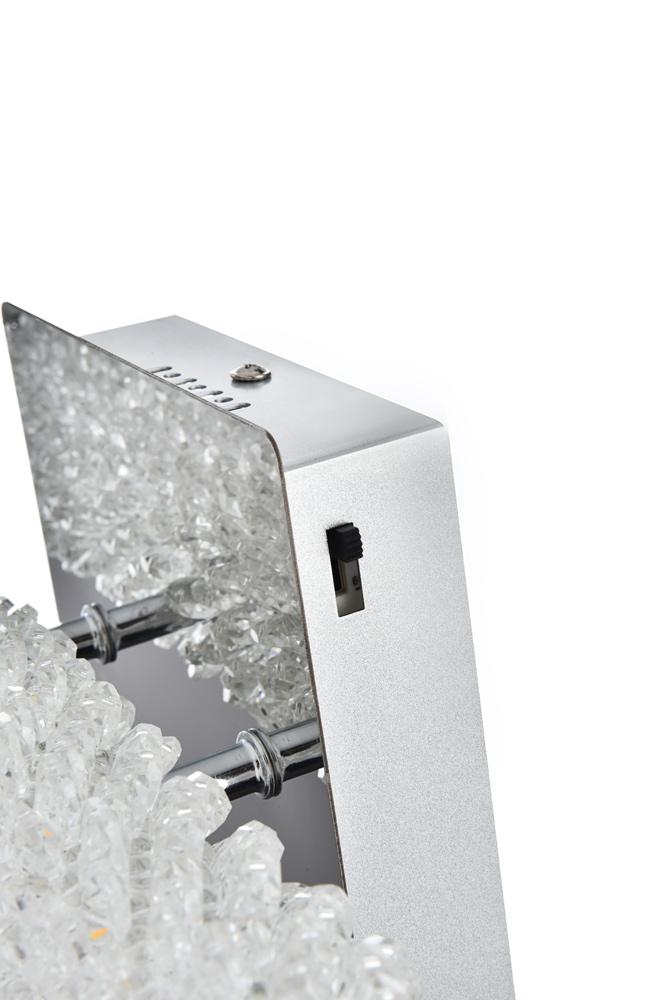 Elegant Furniture & Lighting - Bowen 18 inch Adjustable LED Wall Sconce in Chrome - 3800W18C veiw 8