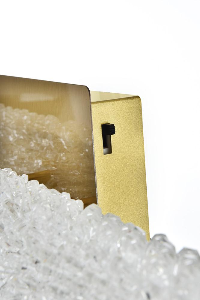 Elegant Furniture & Lighting - Bowen 18 inch Adjustable LED Wall Sconce in Satin Gold - 3800W18SG veiw 8