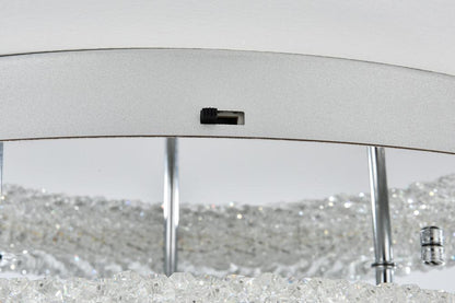 Elegant Furniture & Lighting - Bowen 22 inch Adjustable LED Flush Mount in Chrome - 3800F22L2C veiw 7