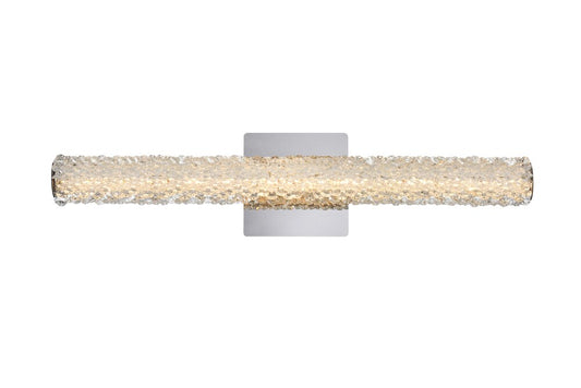 Elegant Furniture & Lighting - Bowen 24 inch Adjustable LED Wall Sconce in Chrome - 3800W24C veiw 1