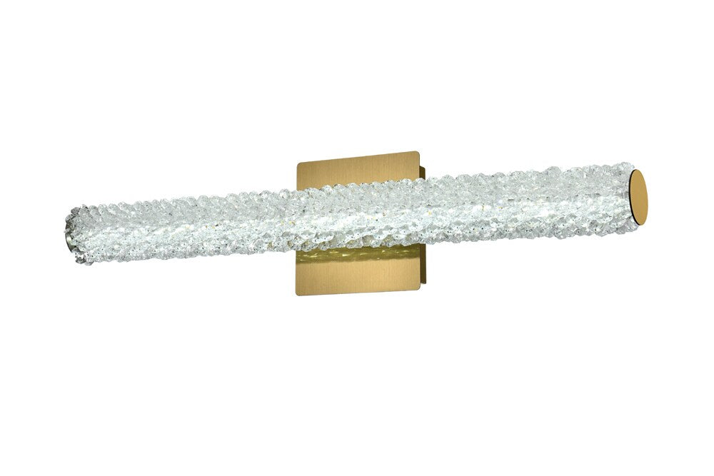 Elegant Furniture & Lighting - Bowen 24 inch Adjustable LED Wall Sconce in Satin Gold - 3800W24SG veiw 5