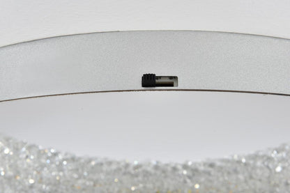 Elegant Furniture & Lighting - Bowen 26 inch Adjustable LED Flush Mount in Chrome - 3800F26C veiw 7