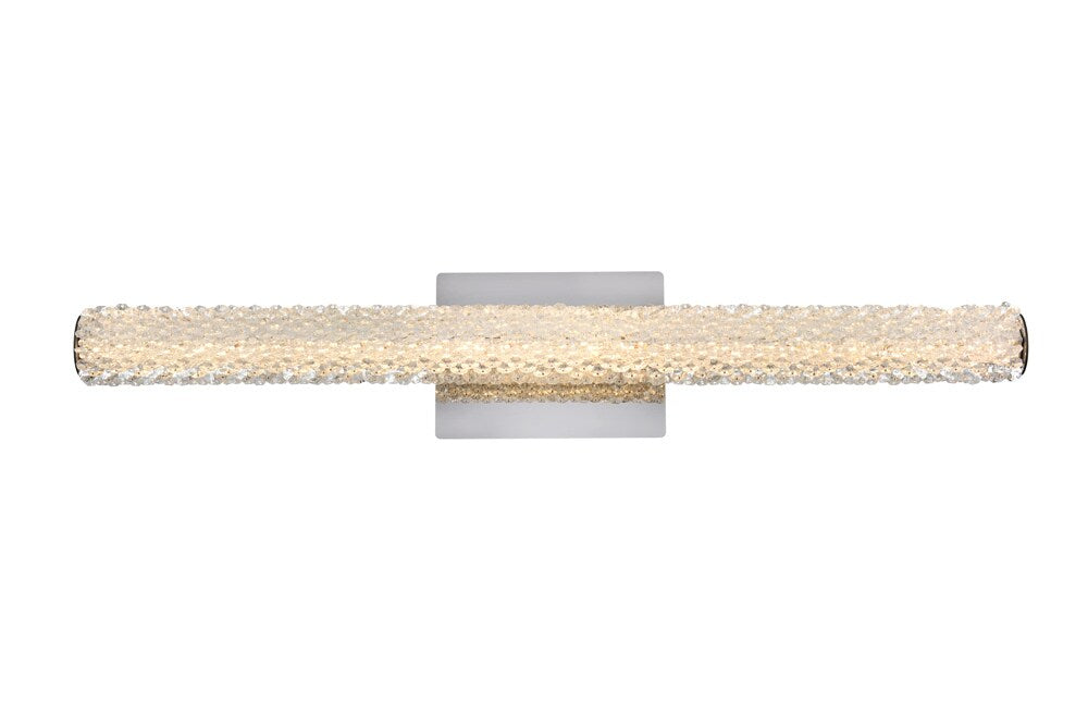 Elegant Furniture & Lighting - Bowen 30 inch Adjustable LED Wall Sconce in Chrome - 3800W30C veiw 1
