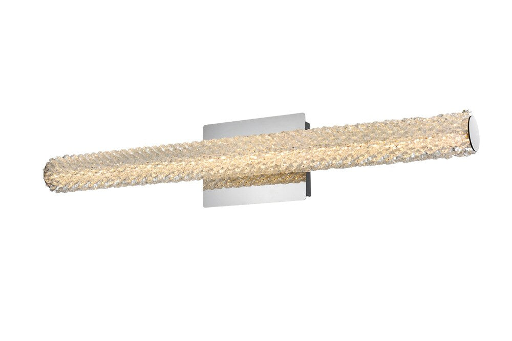 Elegant Furniture & Lighting - Bowen 30 inch Adjustable LED Wall Sconce in Chrome - 3800W30C veiw 3