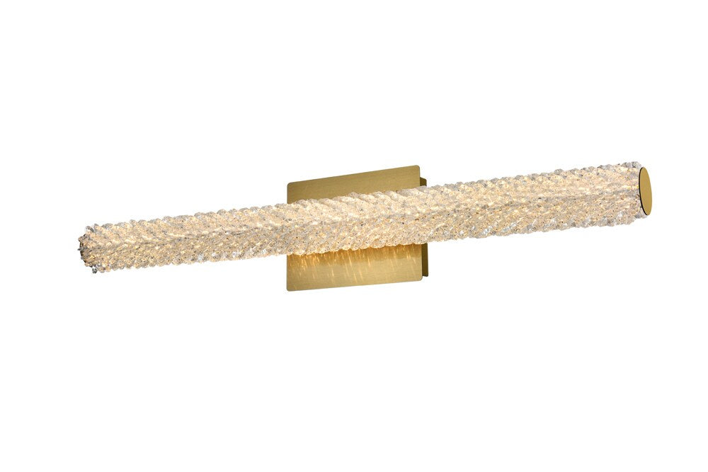 Elegant Furniture & Lighting - Bowen 30 inch Adjustable LED Wall Sconce in Satin Gold - 3800W30SG veiw 3