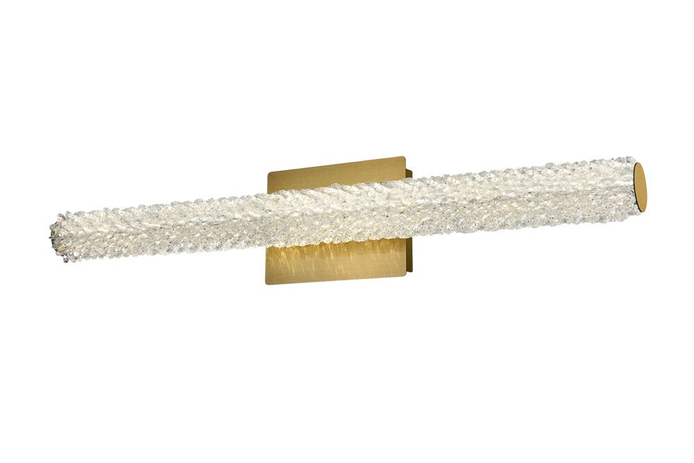 Elegant Furniture & Lighting - Bowen 30 inch Adjustable LED Wall Sconce in Satin Gold - 3800W30SG veiw 4
