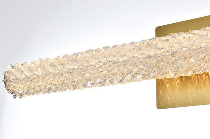 Elegant Furniture & Lighting - Bowen 30 inch Adjustable LED Wall Sconce in Satin Gold - 3800W30SG veiw 6