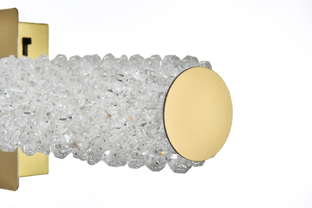 Elegant Furniture & Lighting - Bowen 30 inch Adjustable LED Wall Sconce in Satin Gold - 3800W30SG veiw 7