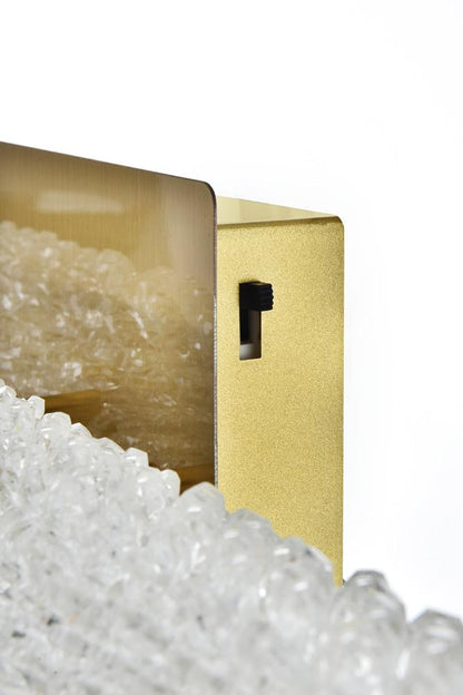 Elegant Furniture & Lighting - Bowen 30 inch Adjustable LED Wall Sconce in Satin Gold - 3800W30SG veiw 8