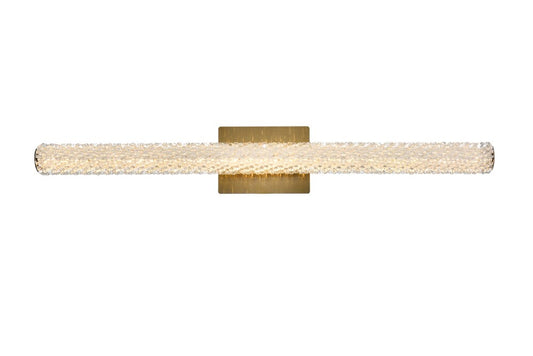 Elegant Furniture & Lighting - Bowen 36 inch Adjustable LED Wall Sconce in Satin Gold - 3800W36SG veiw 1
