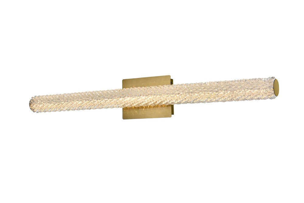 Elegant Furniture & Lighting - Bowen 36 inch Adjustable LED Wall Sconce in Satin Gold - 3800W36SG veiw 3