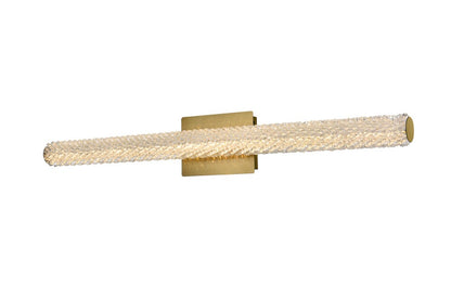 Elegant Furniture & Lighting - Bowen 36 inch Adjustable LED Wall Sconce in Satin Gold - 3800W36SG veiw 3