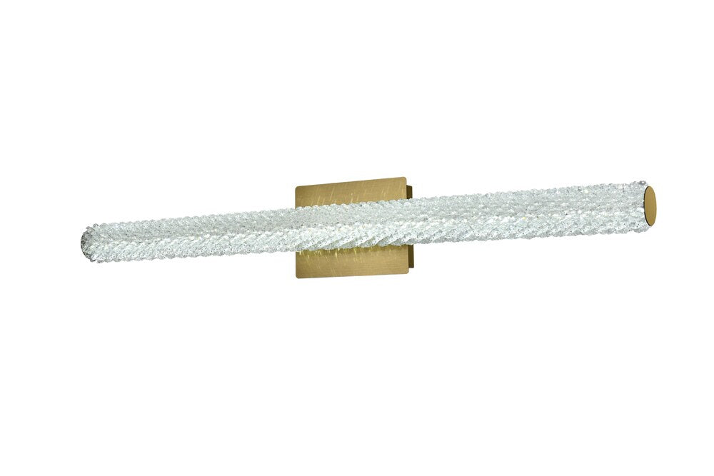 Elegant Furniture & Lighting - Bowen 36 inch Adjustable LED Wall Sconce in Satin Gold - 3800W36SG veiw 5