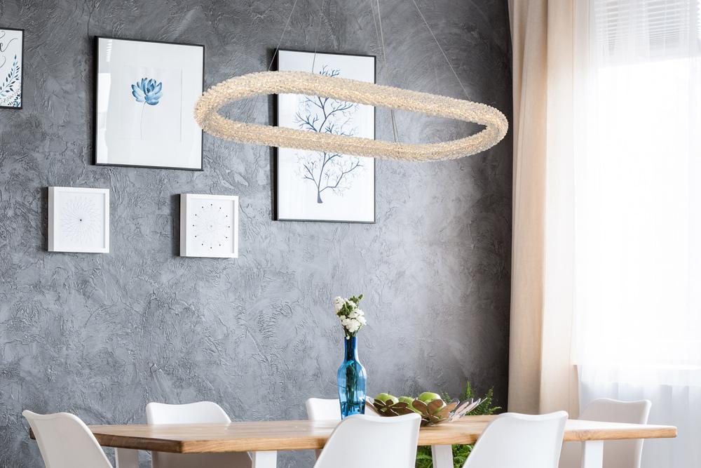 Elegant Furniture & Lighting - Bowen 42 inch Adjustable LED Chandelier in Chrome - 3800D42L1C veiw 2