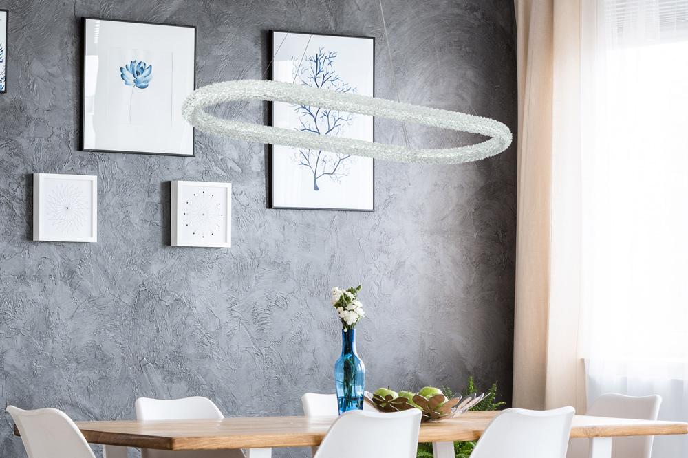 Elegant Furniture & Lighting - Bowen 51 inch Adjustable LED Chandelier in Satin Gold - 3800D50L1SG veiw 2