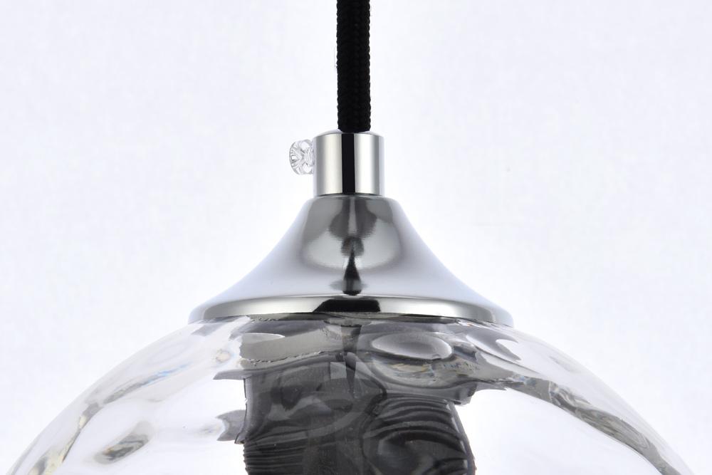 Elegant Furniture & Lighting - Cashel 6 inch chrome pendant - LD2280C veiw 5