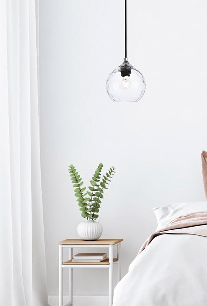 Elegant Furniture & Lighting - Cashel 6 inch chrome pendant - LD2280C veiw 8