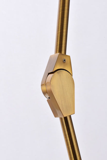 Elegant Furniture & Lighting - Cavoli 11 lights brass chandelier - 1712G73BR veiw 5