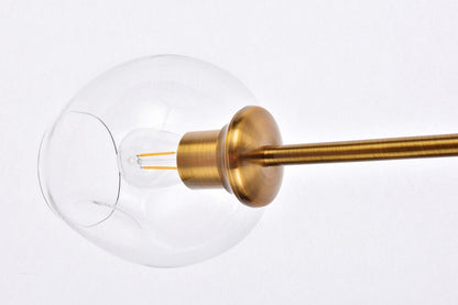 Elegant Furniture & Lighting - Cavoli 11 lights brass chandelier - 1712G73BR veiw 6