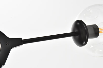 Elegant Furniture & Lighting - Cavoli 49 inch Chandelier in Black - 1712G49BK veiw 7