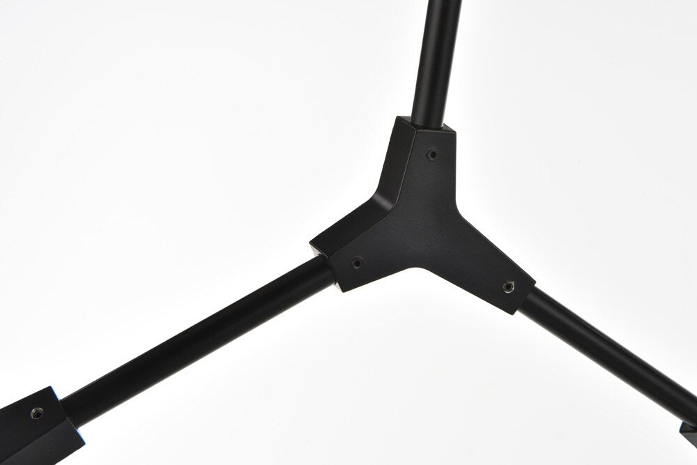 Elegant Furniture & Lighting - Cavoli 60 inch Chandelier in Black - 1712G60BK veiw 7