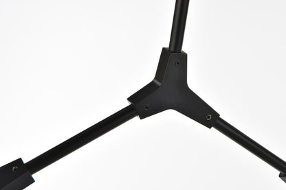 Elegant Furniture & Lighting - Cavoli 60 inch Chandelier in Black - 1712G60BK veiw 7