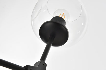 Elegant Furniture & Lighting - Cavoli 61 inch Chandelier in Black - 1712G61BK veiw 6