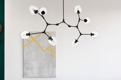 Elegant Furniture & Lighting - Cavoli 61 inch Chandelier in Black - 1712G61BK veiw 9