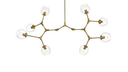 Elegant Furniture & Lighting - Cavoli 61 inch Chandelier in Brass - 1712G61BR veiw 3