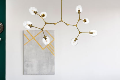 Elegant Furniture & Lighting - Cavoli 61 inch Chandelier in Brass - 1712G61BR veiw 9