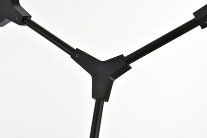 Elegant Furniture & Lighting - Cavoli 70 inch Chandelier in Black - 1712G70BK veiw 7