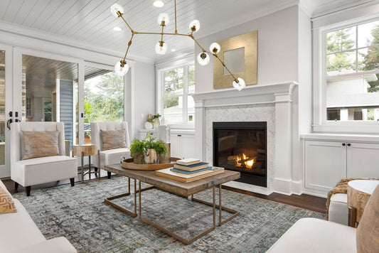 Elegant Furniture & Lighting - Cavoli 74 inch Chandelier in Brass - 1712G74BR veiw 2