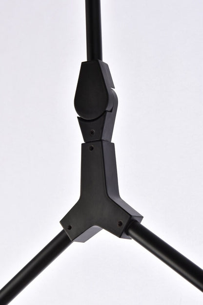 Elegant Furniture & Lighting - Cavoli 7 lights black chandelier - 1712G57BK veiw 5