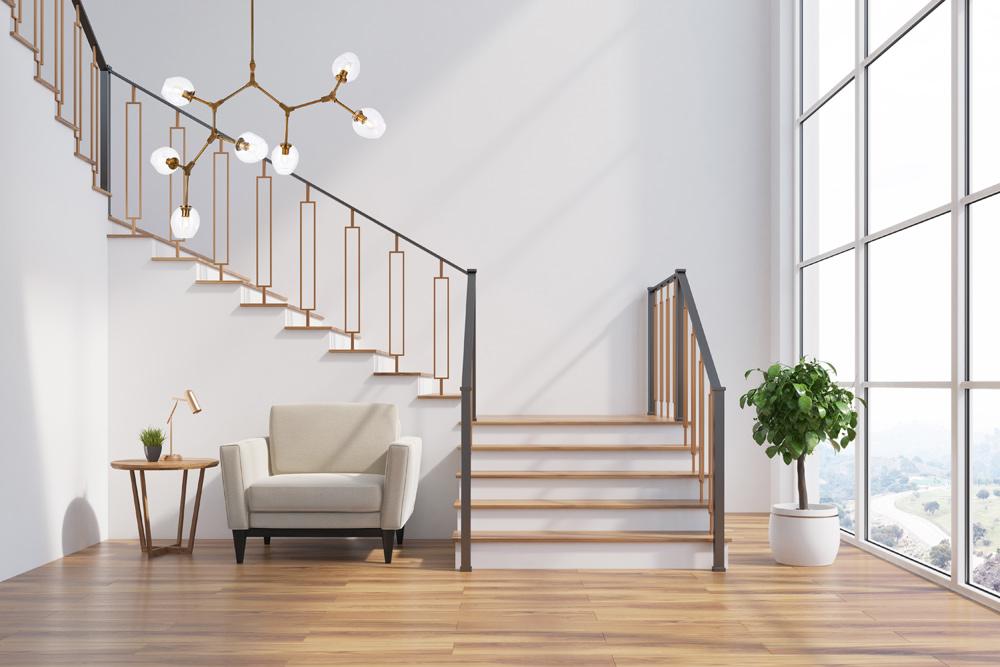 Elegant Furniture & Lighting - Cavoli 7 lights brass chandelier - 1712G57BR veiw 2