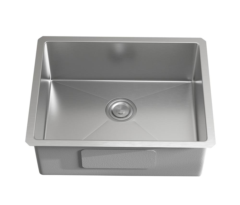 Elegant Furniture & Lighting - Chester Stainless Steel undermount kitchen sink L23 x W18 x H10in - SK10123 veiw 1