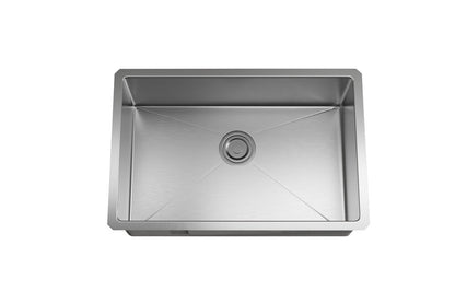 Elegant Furniture & Lighting - Chester Stainless Steel undermount kitchen sink L27x W18 x H10in - SK10127 veiw 7