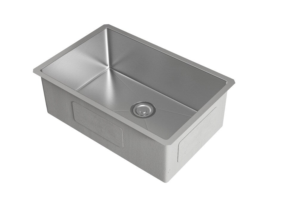 Elegant Furniture & Lighting - Chester Stainless Steel undermount kitchen sink L27x W18 x H10in - SK10127 veiw 8