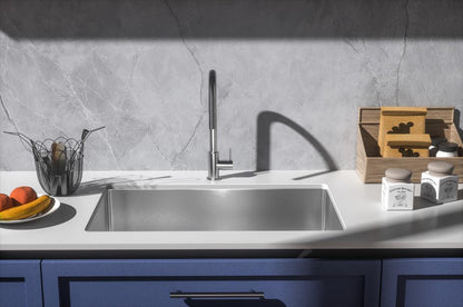 Elegant Furniture & Lighting - Chester Stainless Steel undermount kitchen sink L32xW19 x H10in - SK10132 veiw 3