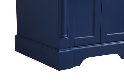 Elegant Furniture & Lighting - Clarence 24 inch Single bathroom vanity in Blue - VF53024BL veiw 6