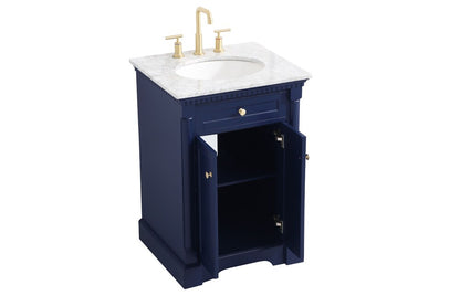 Elegant Furniture & Lighting - Clarence 24 inch Single bathroom vanity in Blue - VF53024BL veiw 16