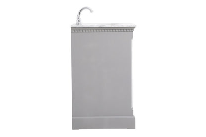 Elegant Furniture & Lighting - Clarence 24 inch Single bathroom vanity in Grey - VF53024GR veiw 7
