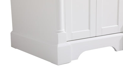 Elegant Furniture & Lighting - Clarence 24 inch Single bathroom vanity in White - VF53024WH veiw 6
