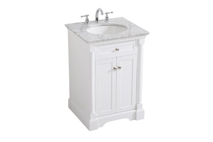 Elegant Furniture & Lighting - Clarence 24 inch Single bathroom vanity in White - VF53024WH veiw 15