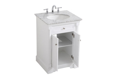 Elegant Furniture & Lighting - Clarence 24 inch Single bathroom vanity in White - VF53024WH veiw 16